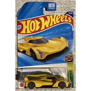 2025 Hot Wheels #99 Cadillac Project GTP Hypercar YELLOW